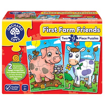 First Farm Friends Jigsaw Puzzles (12 Pieces)