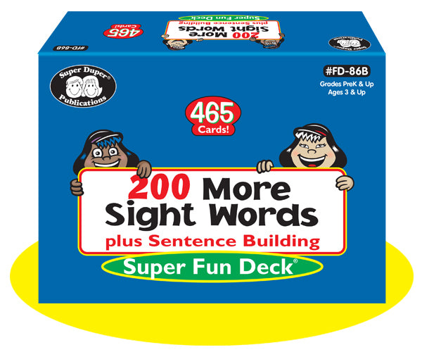 Fun Deck (Super): 200 More Sight Words plus Sentence Building