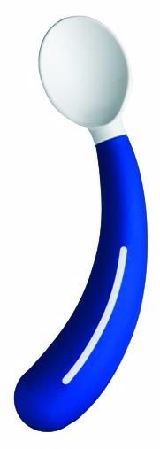 Henro-Grip Blue Spoon Right Handed