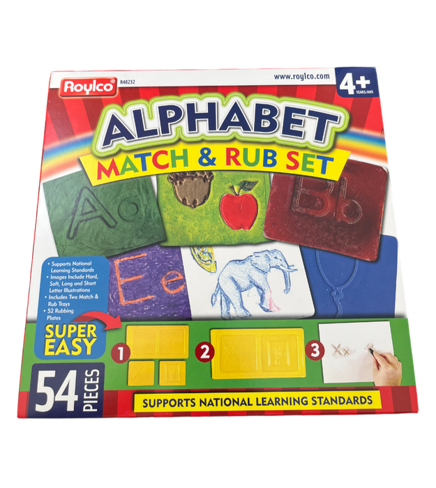 Rub Set - Alphabet Match