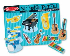 Sound Puzzle - Musical Instruments (8 Pieces) - Available End of April