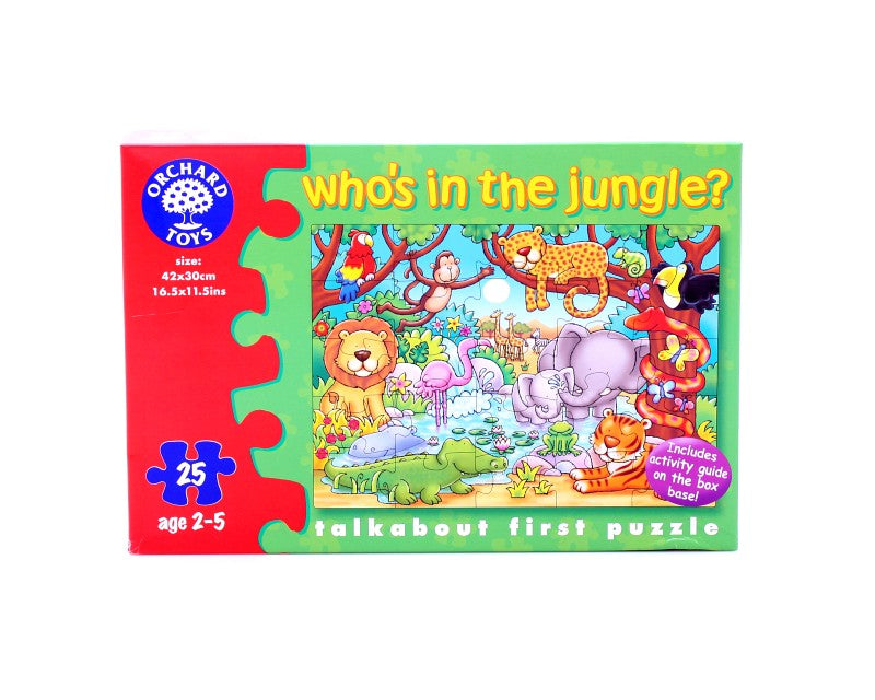 Who's in the Jungle? (25 Pieces)