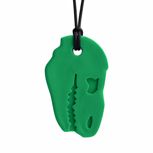 Ark's Dino Bite Chew Necklace - XXT (Forest Green)