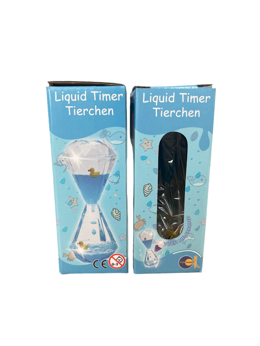 Liquid Bubble Timer with Animal