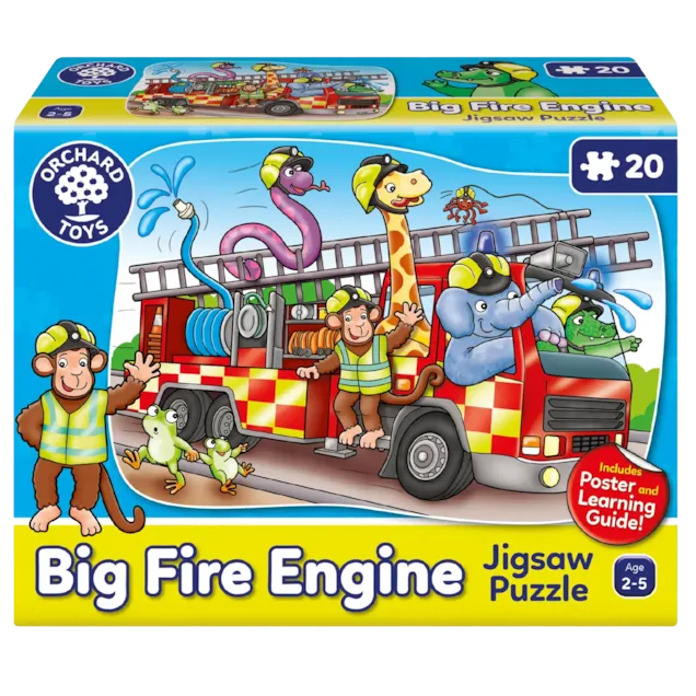 Big Fire Engine (20 Pieces)