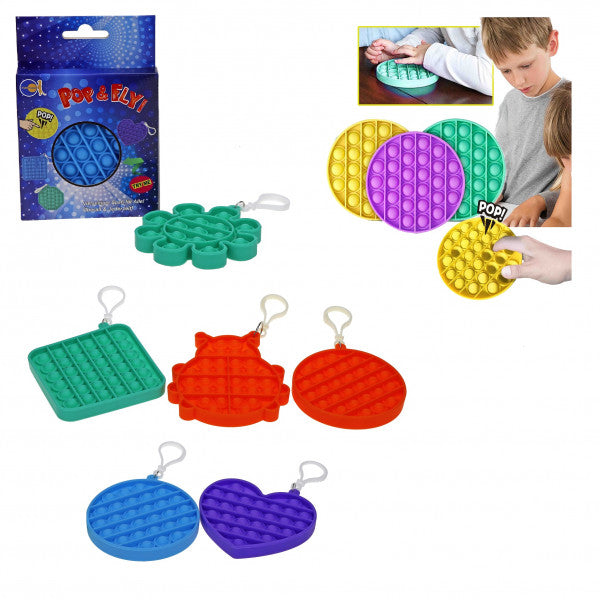 Pop & Fly Fidget Key Ring