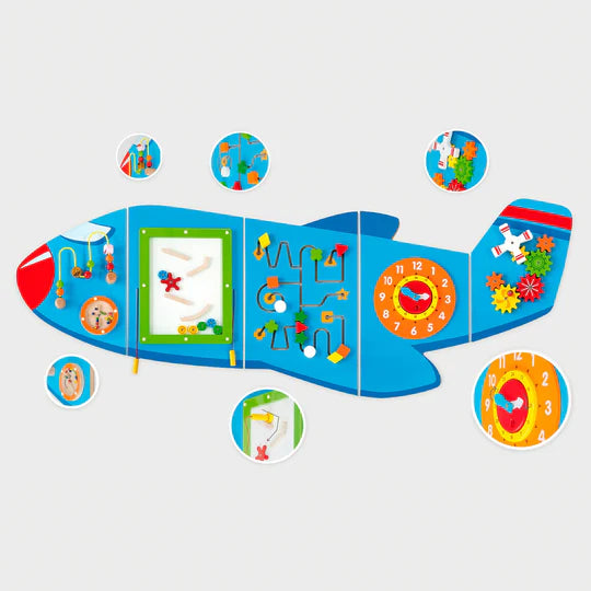 Aeroplane Activity Wall Panel (O)