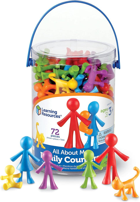 All About Me Family Counters - Set of 72