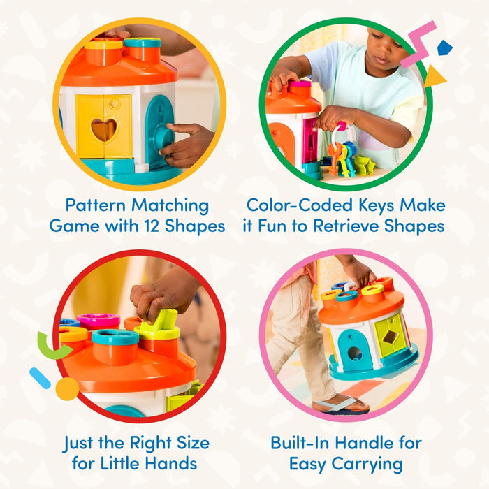 Battat Shape Sorter House - Available in September