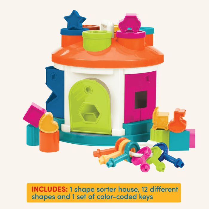 Battat Shape Sorter House - Available in September