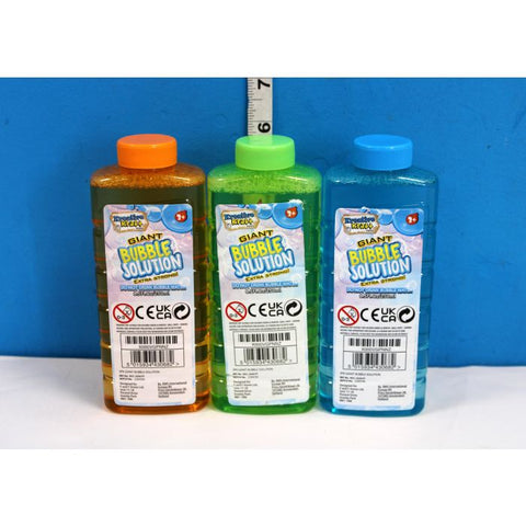 Bubble Solution - Soap Bubbles Pack of 3 x 250 ml