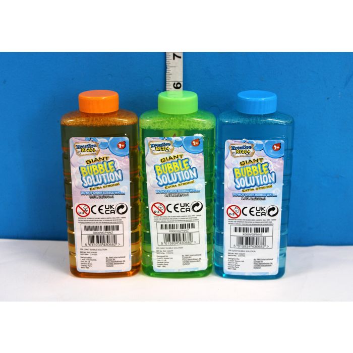 Bubble Solution - Soap Bubbles Pack of 3 x 250 ml