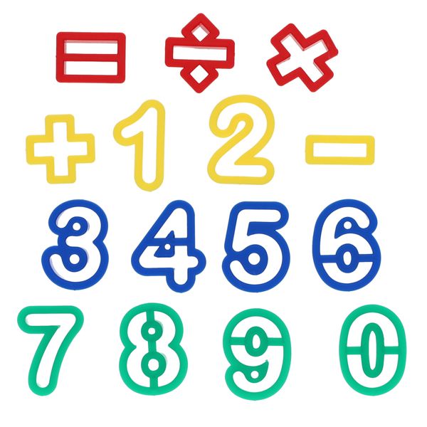 Clay Cutters - Numbers - 15 pcs