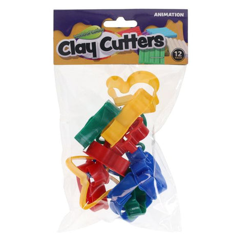Clay Cutters - Animation - 12 pcs