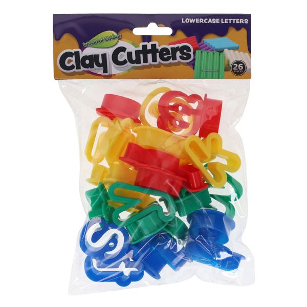 Clay Cutters - Lowercase Letters