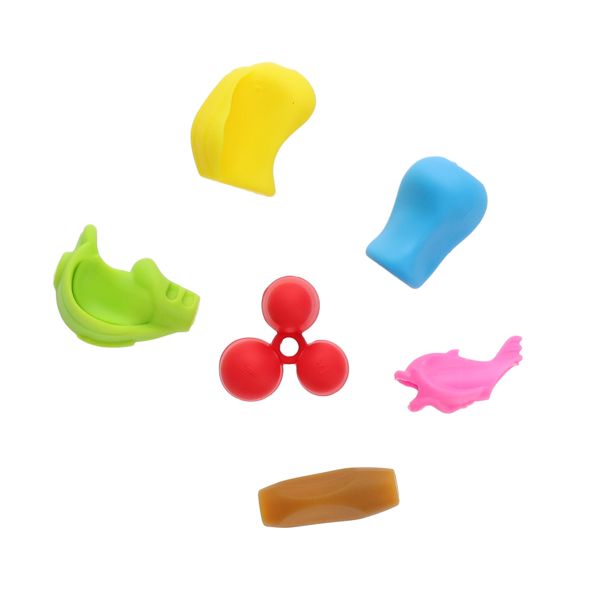 Clever Kidz Pencil Grips Set of 6  Medium/Large sizes