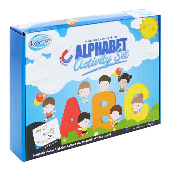Clever Kidz Alphabet Activity Set - Magnetic Learning Game