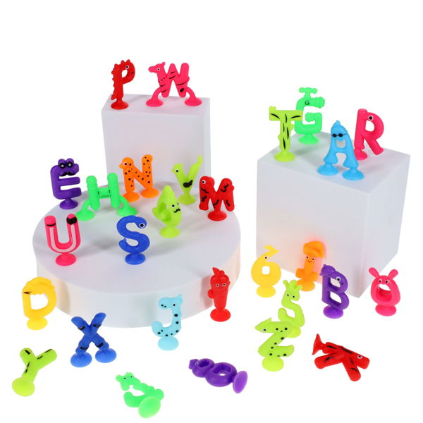 Clever Kidz Play & Learn Alpha Suckers
