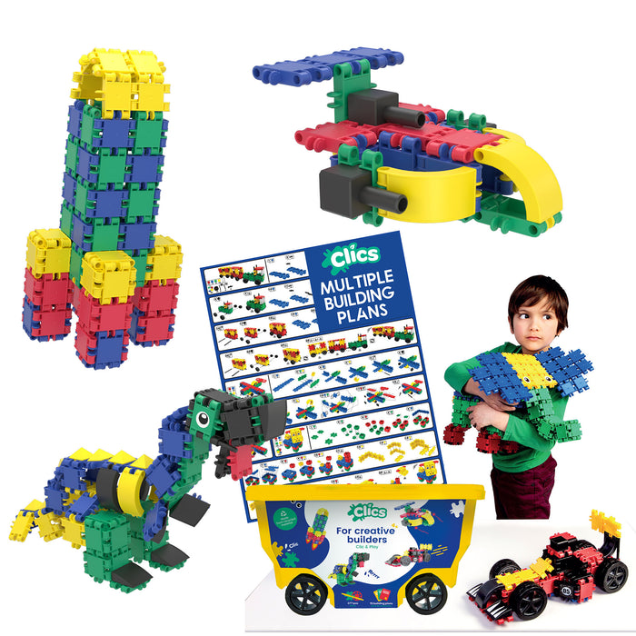 Clics Rollerbox 377 pcs + 15 Plans