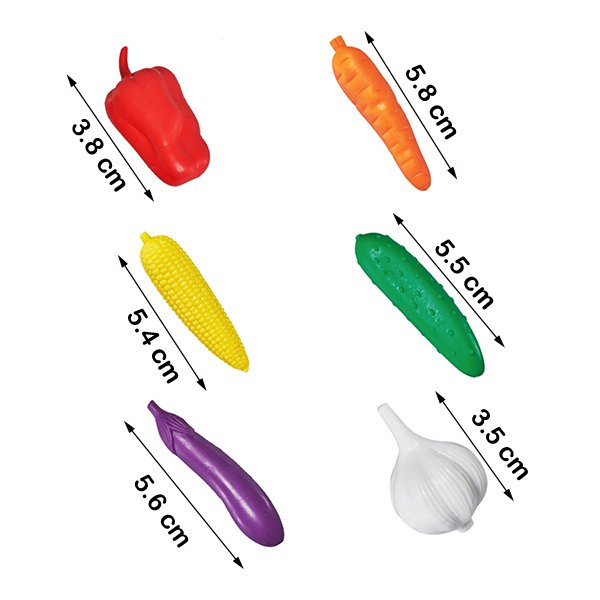 Counters - Vegetables - 144 pcs