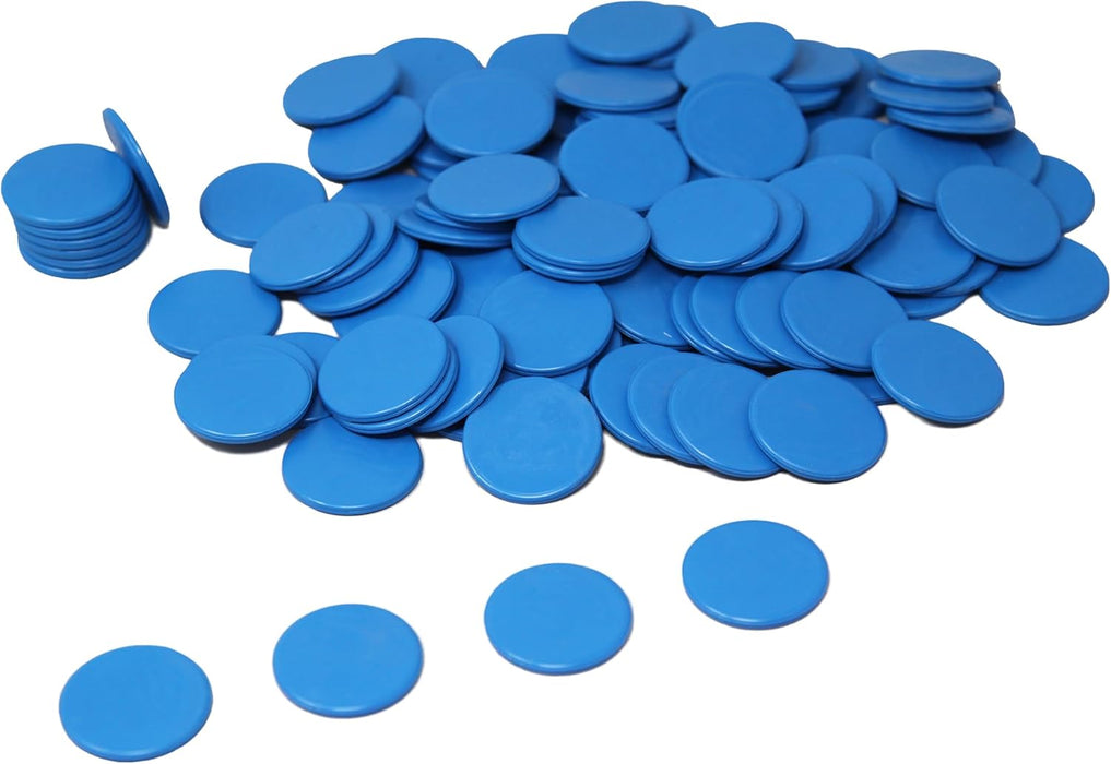 Counters - Blue 22mm - 100 pcs