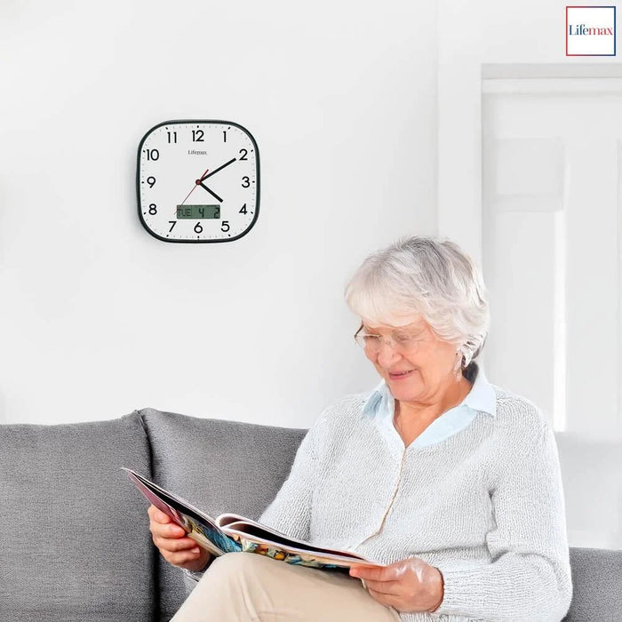 Day and Date Wall Clock