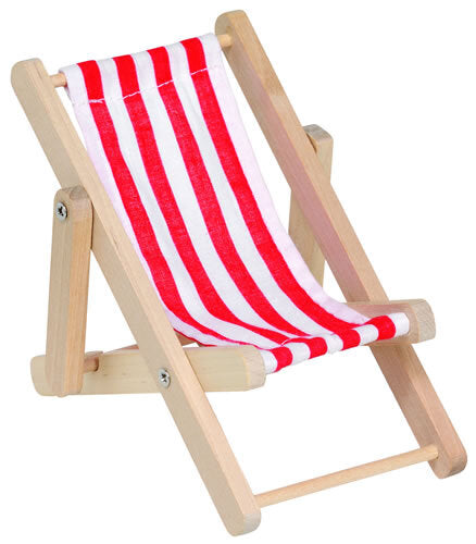 Deck Chair for Dollhouse Dolls