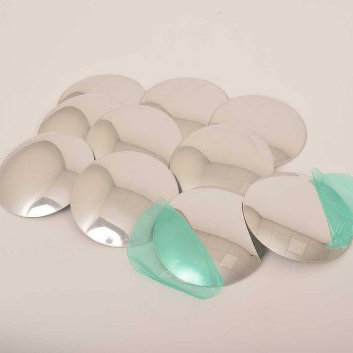 Double Sided Plastic Mirror Concave/Convex - Pack of 10