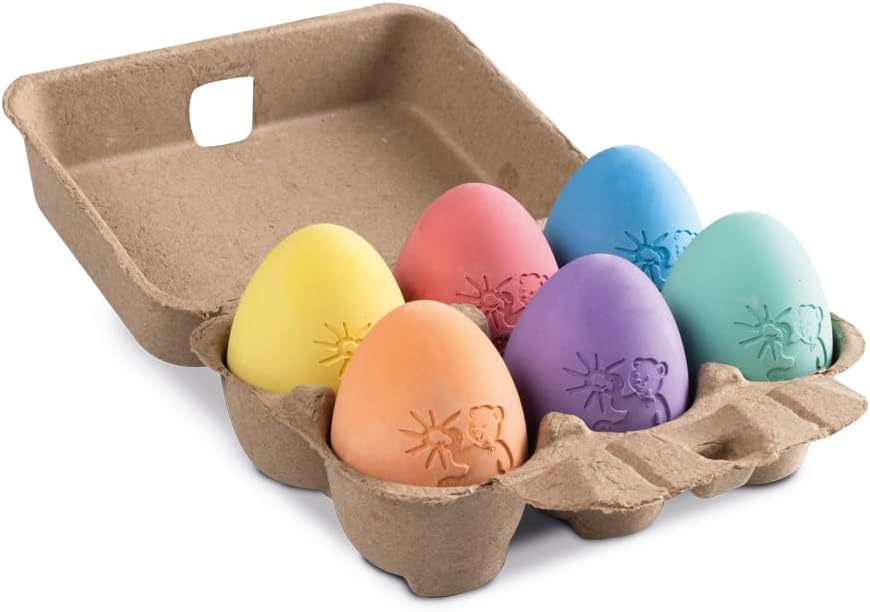 Egg Chalks Rainbow Colours Malefix