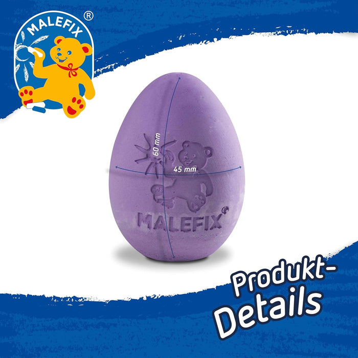 Egg Chalks Rainbow Colours Malefix