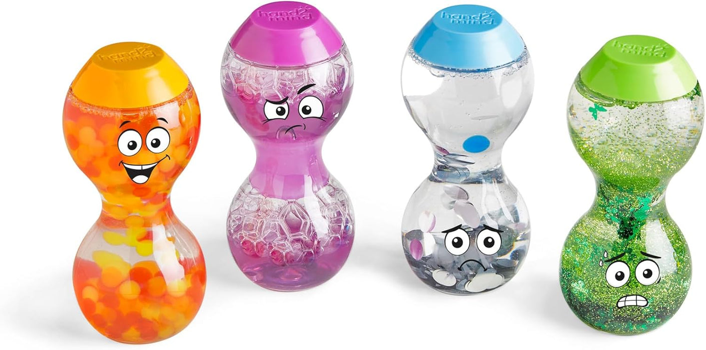 Express Your Feelings Sensory Bottles: Excited, Nervous, Lonely and Impatient