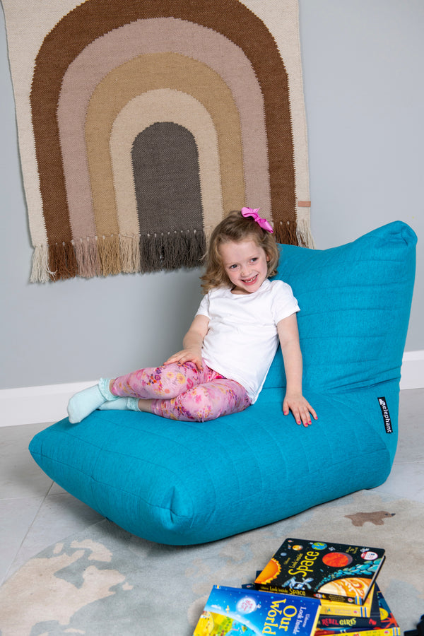 Elephant BOHO Beanbag - Turquoise (O)