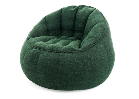 Elephant BOUCLE Beanbag Chair - Forrest (O)