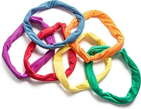 Fabric Bite Bands - Pack of 6