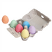  Chalk eggs in a realistic cardboard egg box Thinking toys Irelandin stock Ireland 