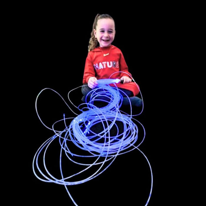 Personalized Light Up Fiber Optic Wands, LED White Glow Sticks Set of Personalized Light Up Fiber Optic Wands, LED White Glow Sticks Set of