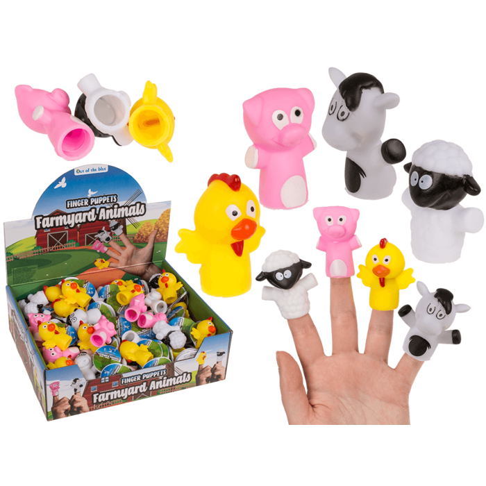 Finger Puppets  Farm Animals - Set of 4