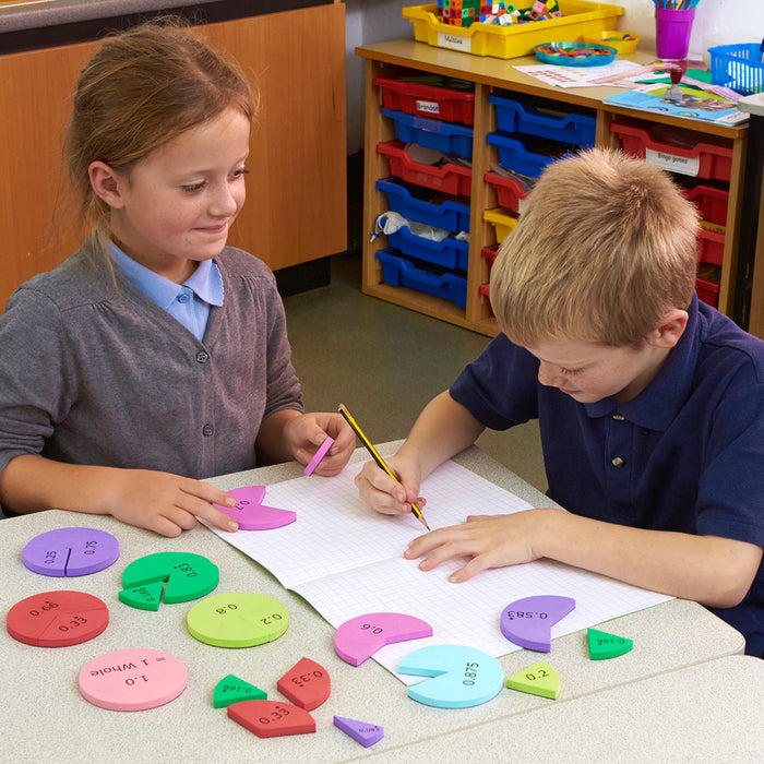 Foam Decimal Action Teaching Resource - Pack of 122 pcs