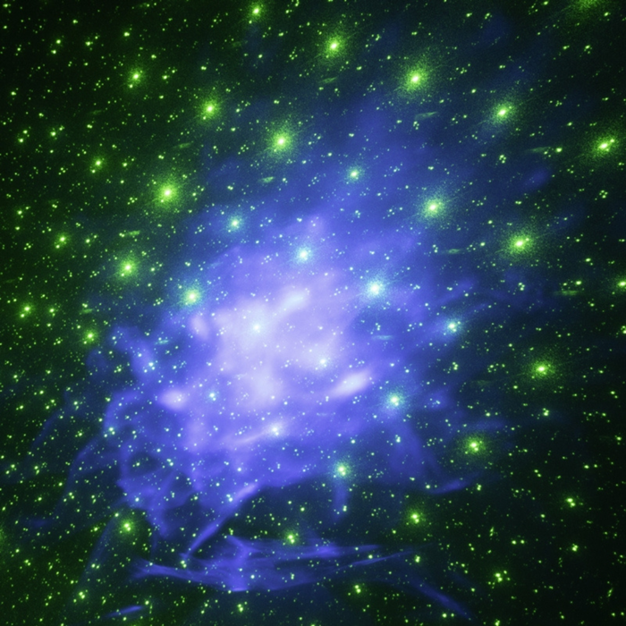 Aurora Space Galaxy Laser Projector
