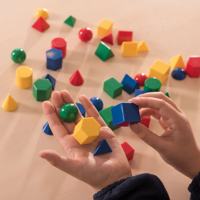 Geometric Solid Shapes 40pk