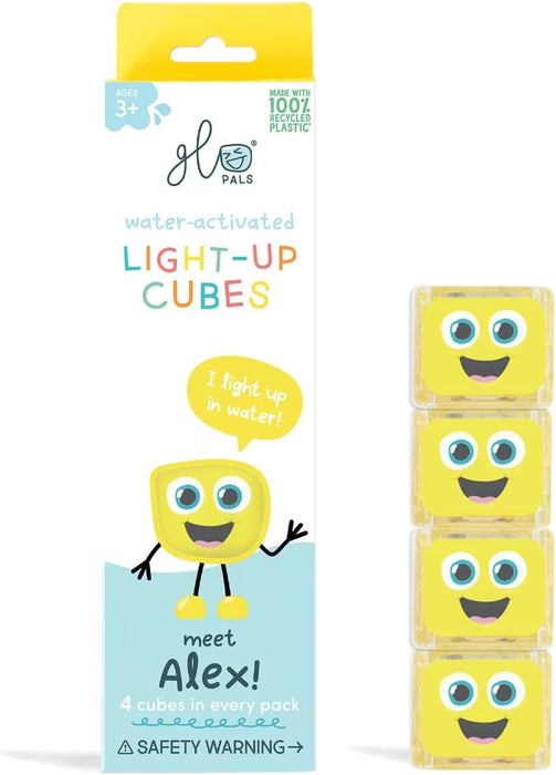 Glo Pals 4 Cubes Yellow