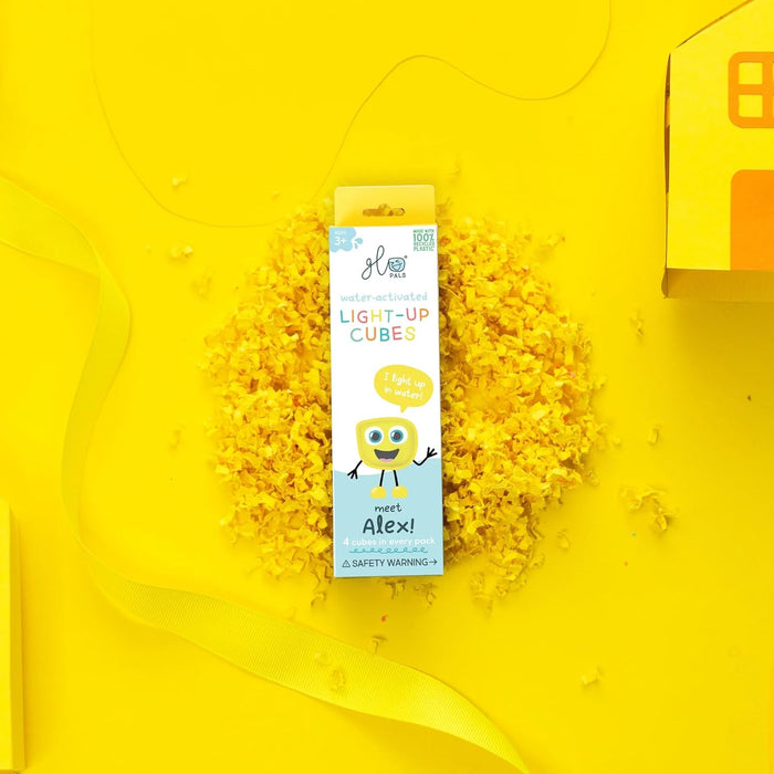 Glo Pals 4 Cubes Yellow