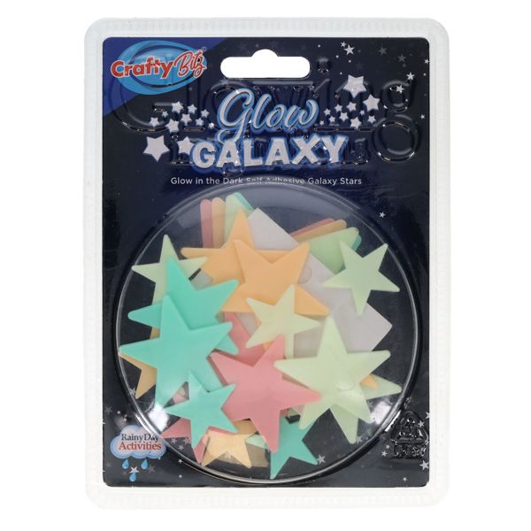 Glow In The Dark Galaxy Stickers
