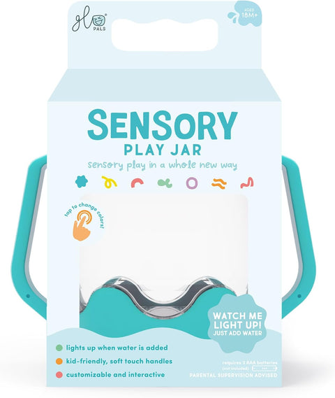Glo Pals Sensory Jar Blue