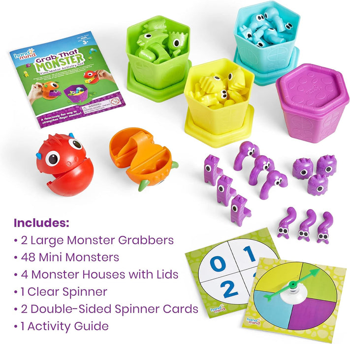 Grab That Monster Fine Motor Activity Set