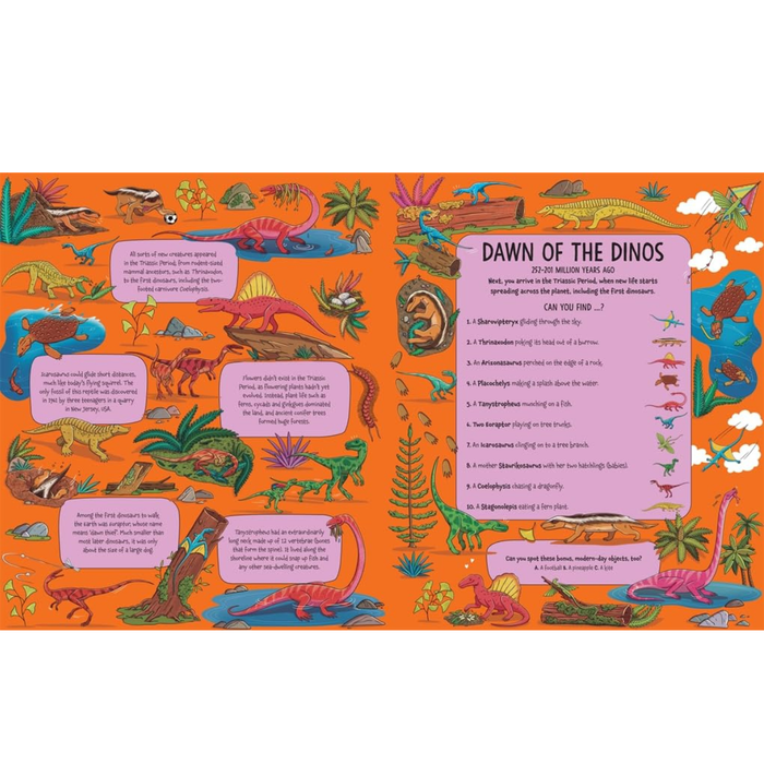 Great Big Dinosaur Search Book Dawn of the Dinos