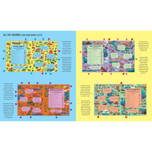 Great Big Dinosaur Search Book Facts