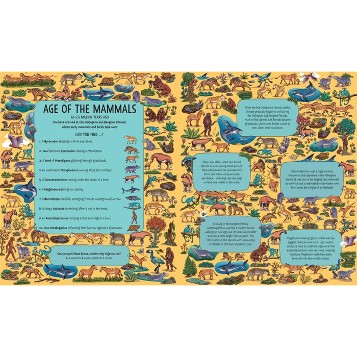 Great Big Dinosaur Search Book Age of the Mammals