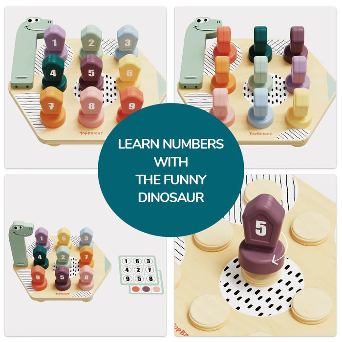 Happy Dino Twist Topbright - Available In July