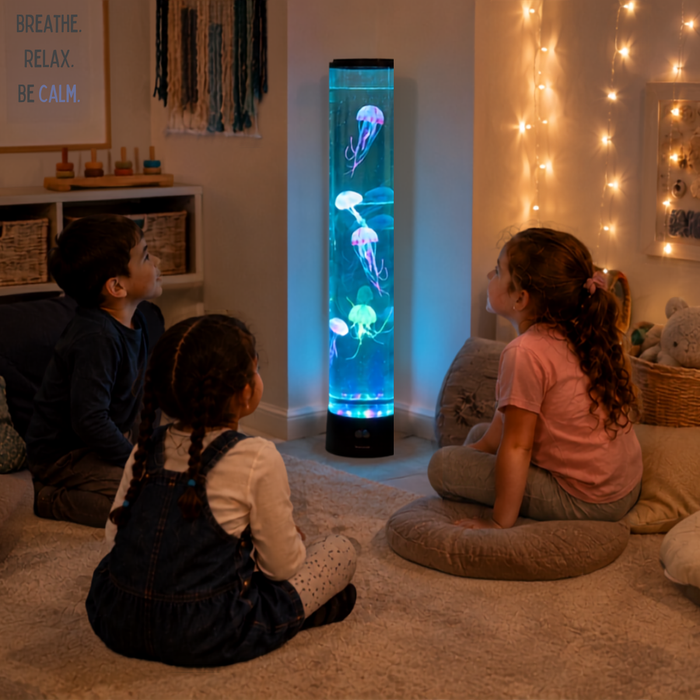 Jelly Fish Aquarium Table Lamp 70 cm